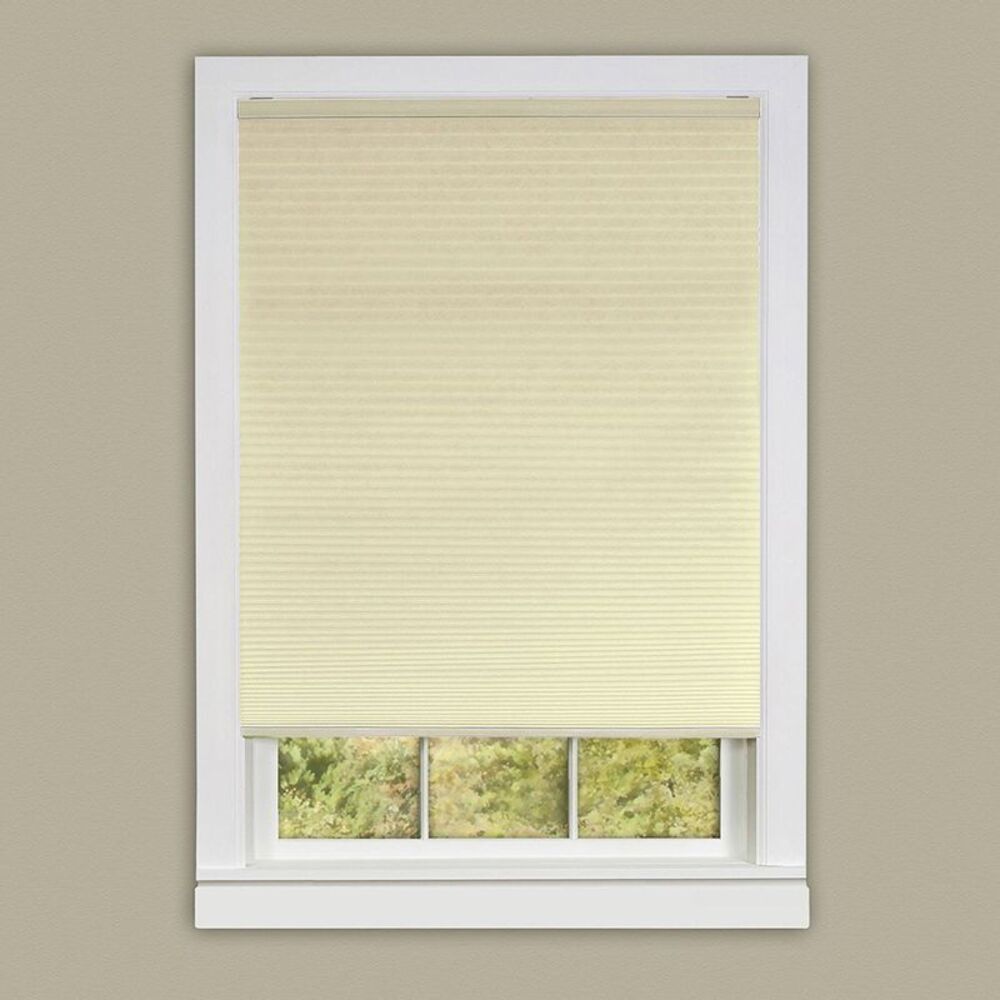 45 x 64 in. Cordless Honeycomb Cellular Pleated Shade, Alabaster